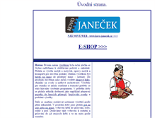 Tablet Screenshot of janecek.cz